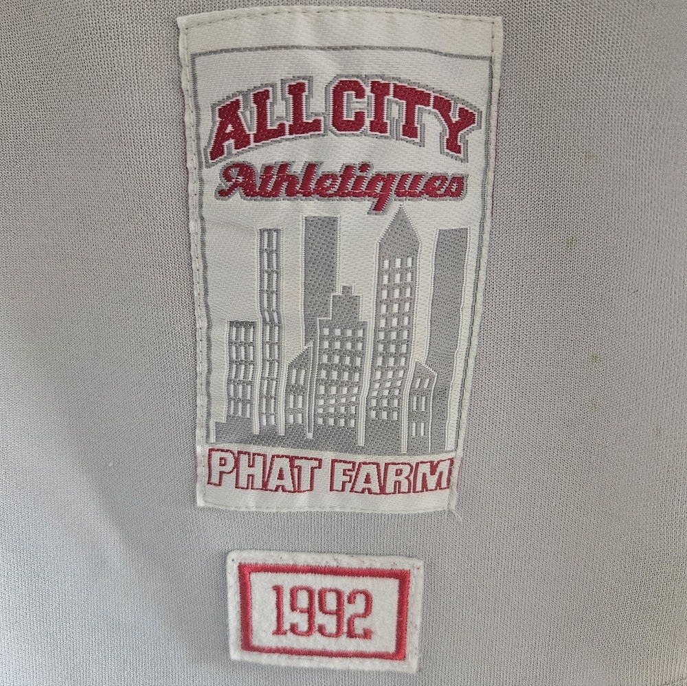 VINTAGE ALLCITY PHAT FARM ATHLETIQUES 1992 MENS TRACK SUIT XL -USED - Picture 5 of 15